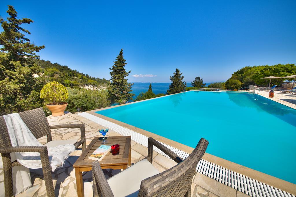 Glyfada Beach Villas Longos  Bagian luar foto